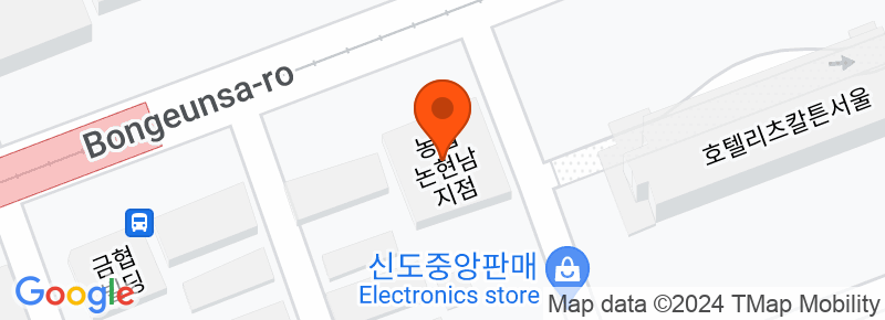 116, Bongeunsa-ro, Gangnam-gu, Seoul, Korea 3nd floor 