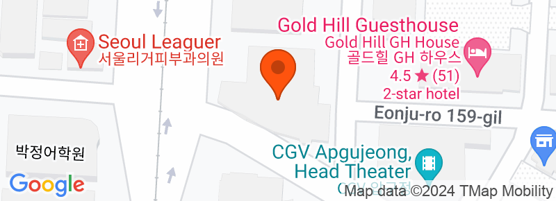 603-2, Sinsa-dong, Gangnam-gu, Seoul, Korea CGV 11th floor